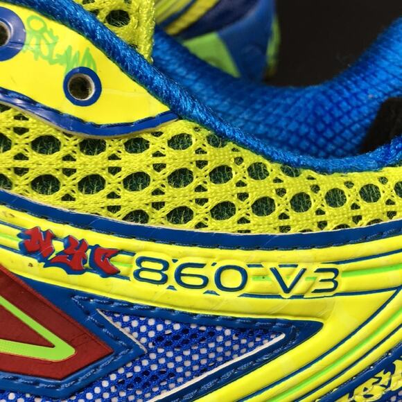 RARE! New Balance 860 V3 NYC Limited Edition 2012 NYC Marathon Running Shoes 8.5 - Picture 12 of 16